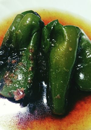 ピーマンの焼き浸し(ホール)-レシピのメイン写真