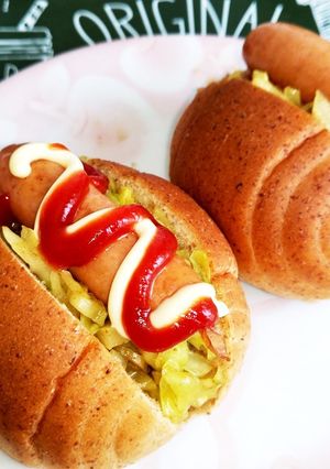 カレー風味のホットドッグ-レシピのメイン写真