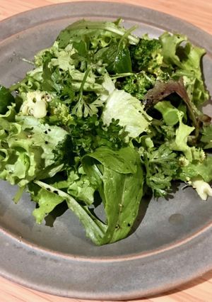 パセリのグリーンサラダ　レモン風味-レシピのメイン写真