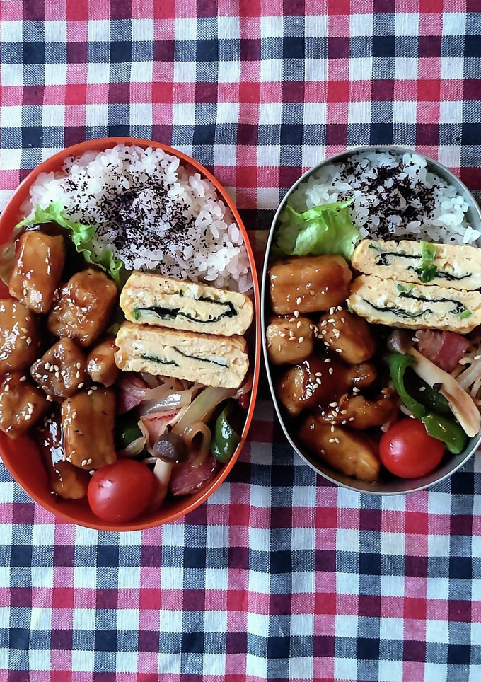 高校生　息子と娘のお弁当　57-レシピのメイン写真