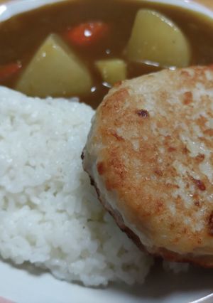 はんぺんバーグ乗せ大根カレー-レシピのメイン写真