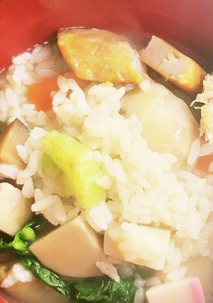 福入り雑炊-レシピのメイン写真