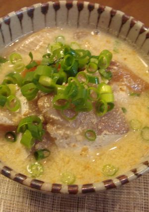 余ったお刺身でオトナのゴマ茶漬け！-レシピのメイン写真
