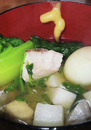 七草汁(クジラ汁)-レシピのメイン写真