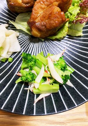 ブロッコリーとカニカマのゆずポン酢和え-レシピのメイン写真