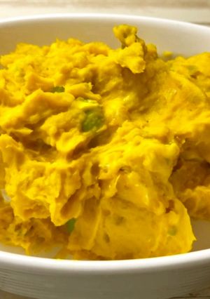 かぼちゃのクリームチーズサラダ-レシピのメイン写真