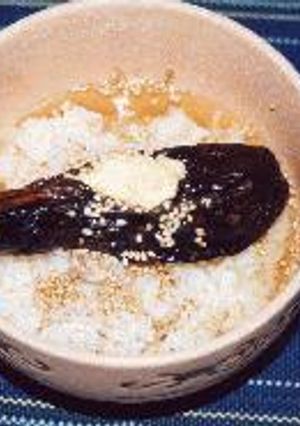 ナスの玄米茶漬け-レシピのメイン写真
