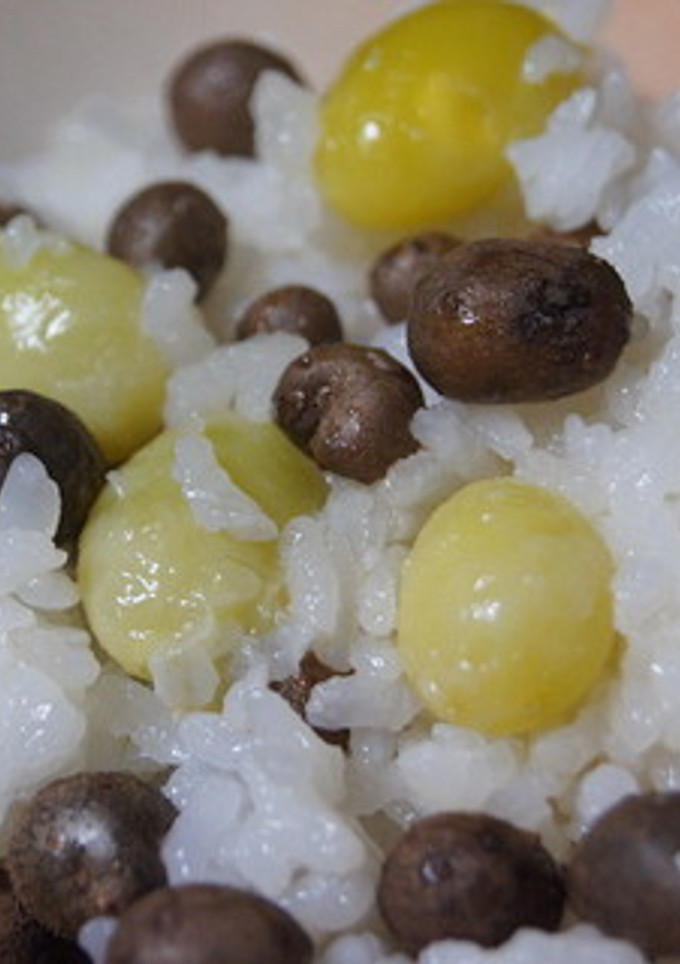 むかごと銀杏の炊き込みご飯-レシピのメイン写真