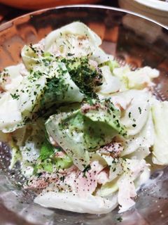 簡単!!ツナとキャベツのホットサラダ-レシピのメイン写真