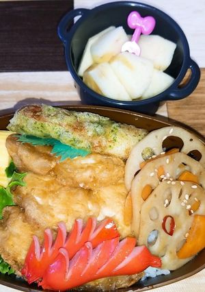 娘のお弁当　R4.11.11-レシピのメイン写真
