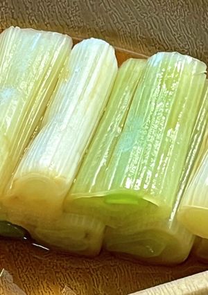 レンジで作る焼かない焼きねぎ-レシピのメイン写真