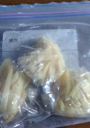 生姜(小分け冷凍)→すりおろし(冷凍可)-レシピのメイン写真
