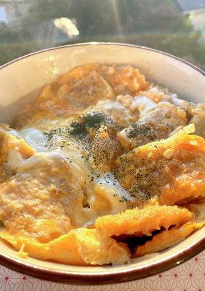 ジャンク！駄菓子BIGカツ丼-レシピのメイン写真