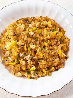 海苔明太ふりかけで簡単チャーハン-レシピのメイン写真
