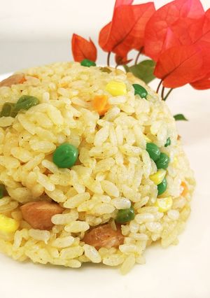 炊飯器にお任せ☆お手軽「カレーピラフ」-レシピのメイン写真