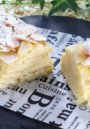 簡単おしゃれ♡りんごのガトーインビジブル-レシピのメイン写真