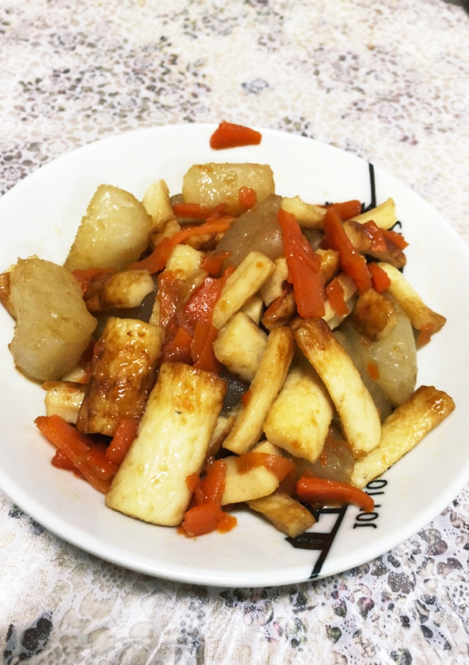 大根と竹輪の炒め煮♪-レシピのメイン写真