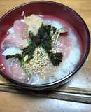 もろみ調味液で！ぶりのだし茶漬け