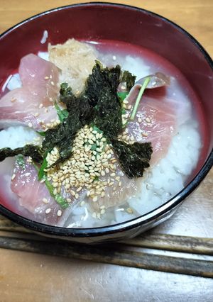 もろみ調味液で！ぶりのだし茶漬け-レシピのメイン写真