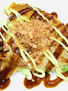 キャベツたっぷり!豚とイカのお好み焼き-レシピのメイン写真