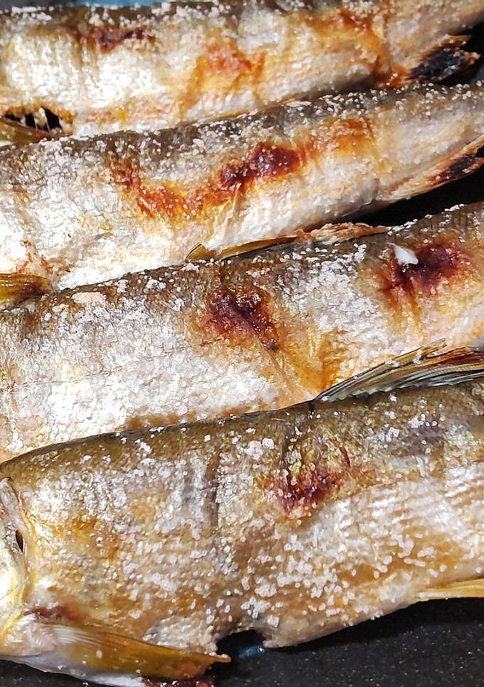 落ち鮎の塩焼き-レシピのメイン写真