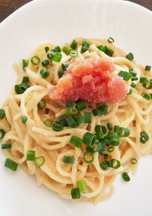 ビストロで明太子パスタ-レシピのメイン写真