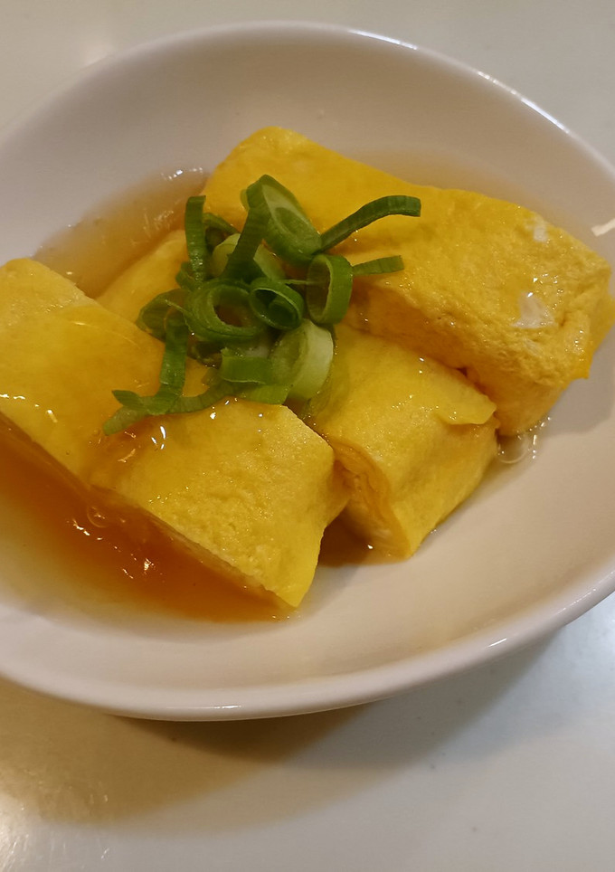 簡単！卵焼きの出汁あんかけ-レシピのメイン写真