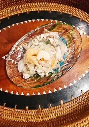 豚しゃぶと海老のオニオンサラダ-レシピのメイン写真
