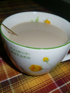ほうじ茶でミルクティー -レシピのメイン写真