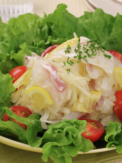 鯛と新たまねぎのレモンマリネ-レシピのメイン写真