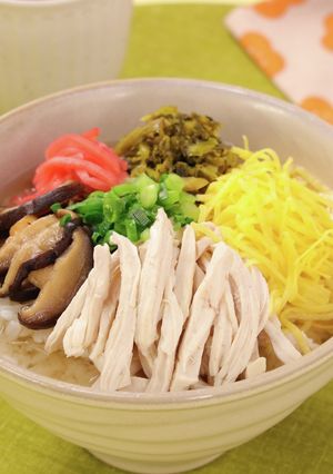 彩り鶏飯-レシピのメイン写真