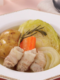 豚ばらロールと春野菜のポトフ-レシピのメイン写真