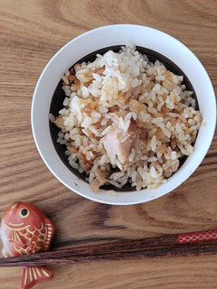 ツマミになるご飯♪余り唐揚げde炊込み飯-レシピのメイン写真