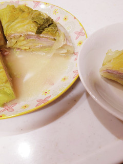レンジで白菜と豚肉のドーム型ミルフィーユ-レシピのメイン写真