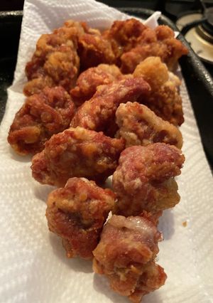 包丁要らずの豚こま唐揚げ-レシピのメイン写真