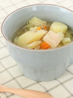 野菜たっぷり!コンソメスープ-レシピのメイン写真