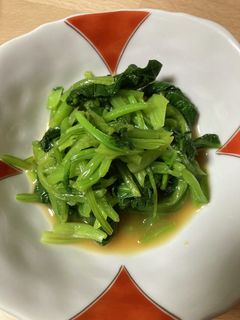 小松菜のからし和え-レシピのメイン写真