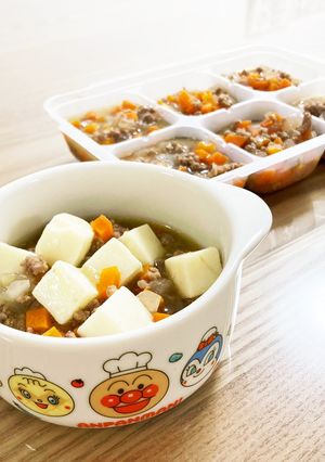 離乳食中期✩麻婆豆腐・茄子 ストックに♪-レシピのメイン写真