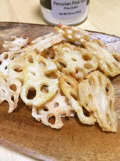 レンコンチップス★オーブン焼き!-レシピのメイン写真