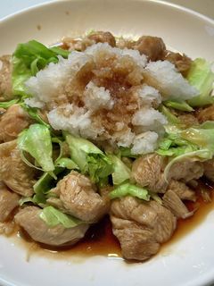 包丁不要!!ささみ肉のおろしポン酢-レシピのメイン写真