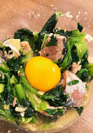 鯖ほうれんそう和え-レシピのメイン写真