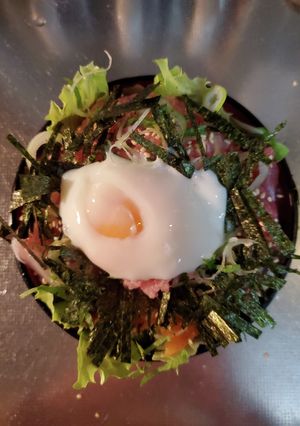 ねぎとろレタス丼❣お刺身の特売日に！-レシピのメイン写真