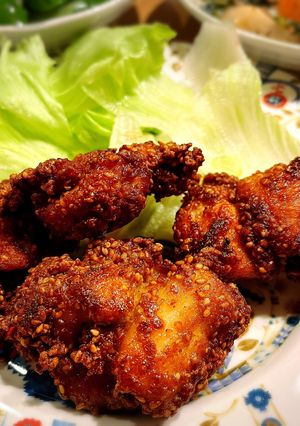 簡単絶品！カリサクッとうまい鶏のごま揚げ-レシピのメイン写真