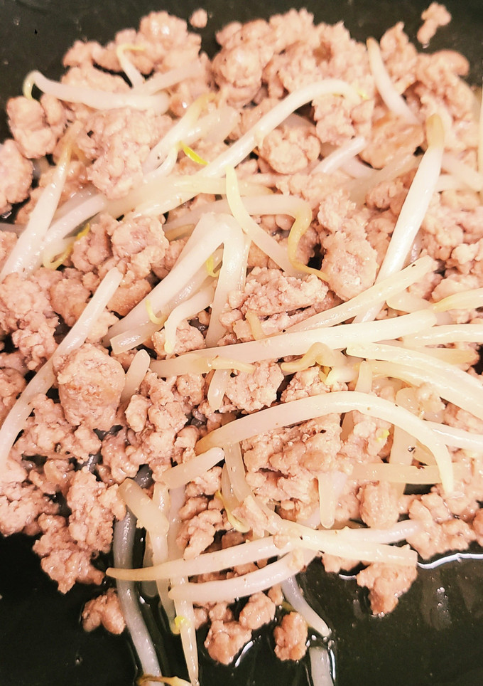 ♪◇挽肉ともやしの簡単な炒めもの◇♪-レシピのメイン写真