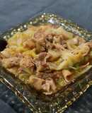ご飯にピッタリ白菜と豚肉の中華あんかけ
