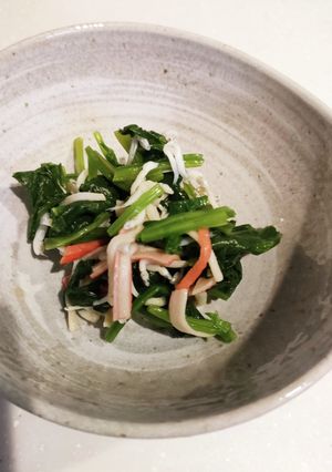ほうれん草のちょい足しお浸し-レシピのメイン写真