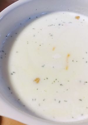 牛乳でカップスープ●チーズプラス-レシピのメイン写真