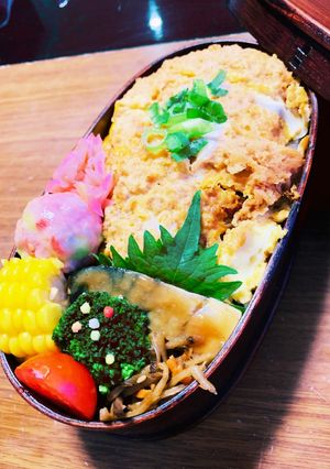 煮かつ弁当♡-レシピのメイン写真