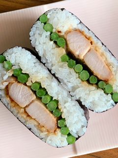 おにぎらず(みそ漬け焼き)-レシピのメイン写真