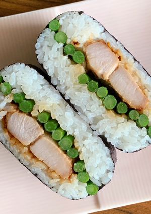 おにぎらず（みそ漬け焼き）-レシピのメイン写真